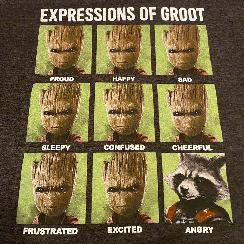 Guardian of the Galaxy Mens Tshirt "Groot"